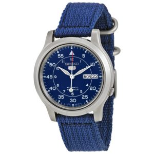 Reloj Seiko Snk807 Automático Azul